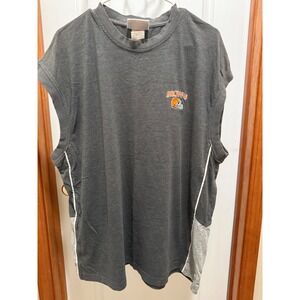 NFL Cleveland Browns‎ Sleeveless Muscle Shirt Mens XL Charcoal Gray Gym Tee